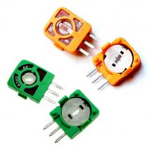 10PCS Fernbedienung Flugzeug Rocker RC Flugzeug Potentiometer Schalter Stück B502 502 5K B10K 103 45 60 330 Grad