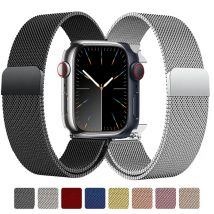 Milanaise-Loop-Armband für Apple Watch Band 46 mm 44 mm 45 mm 40 mm 42 mm 41 mm 38 mm 49 mm Armband iWatch Serie 10 Ultra 2 9 8 SE 7 6 5