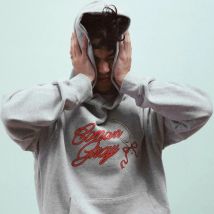 CONAN GRAY RED RIBBON WISHBONE HOODIE Winter Fleece Male Hooded Sweatshirts Graphic Sudaderas Men Women Clothing Fashion Hoodies