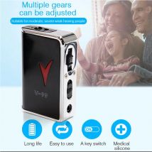 Ear Sound Amplifier Hearing Aids Smart Hearing Aids for Deafness Hearing Loss Portable Adults Elderly Deaf Mini Listening Device