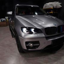 Zestaw reflektorów samochodowych do BMW X6 E71 28i 35i 40i 50i 2008-2013, ulepszenie na nowy styl, soczewki LED z projektorem, akcesoria narzędziowe