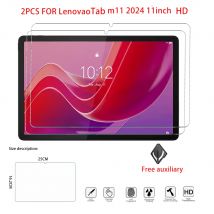 2PCS Protezione per schermo in vetro temperato per Lenovo Tab M11 2024 11 pollici Xiaoxinpad 2024 11 pollici HD GLASS Protector