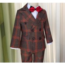 Kinder luxuriöse Fotografie Anzug Jungen Jacke Weste Hosen Fliege Zeremonie Kostüm Kinder Geburtstag Hochzeits kleid Performance-Set