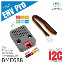 M5Stack Official ENV Pro Unit with Temperature, Humidity, Pressure and Gas Sensor (BME688)