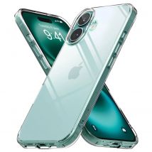 Luxuriöse ultradünne Silikonhülle für iPhone 16 15 14 13 Pro Max 12 Mini 11 Pro XS Max XR X 16 Plus, transparente weiche Rückseite