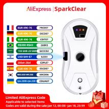 Robot de limpieza de ventanas eléctrico inteligente, lavadora de vidrio con pulverizador de agua automática, robótico con Control remoto, limpiador de lavado de ventanas