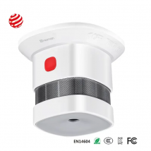 HEIMAN Zigbee Detector de humo Sistema de hogar inteligente 2,4 GHz Sensor de prevención de seguridad de alta sensibilidad