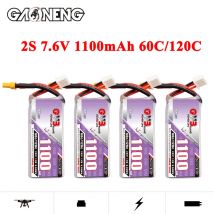 GNB 2S 7,6 V 1100 mAh 60C/120C HV Lipo Batterie für Hubschrauber Quadcopter FPV Racing Drone RC Teile 7,6 V Akku