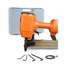 KAMSIN 16 Gauge N851 Construction Stapler Pneumatic Fine wire stapler Air Power Upholstery Tool for Woodworking Cabinets