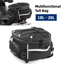 Motorrad Roller Universal Gepäckträger Rücksitz Tasche Reise wasserdichte Taschen 18l-20l Kapazität für BMW für Yamaha für Honda