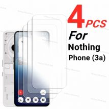 2/4PCS Displayschutzfolie für Nothing Phone 3a gehärtetes Glas Nothing Phone 3a Vollkleber Telefonschutz Glas Nothing Phone 3a