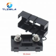 ANS-8 Trumpet Fork Plug Type The Fuse Holder 52x27.5mm Safety Plate Base Car Carrier Fuse Box Bolt Type