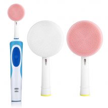 Testina per spazzolino viso per Braun Oral b Vitality Triumph D12 D16 D20 D34 Testina per spazzolino elettrico Spazzola per pulizia viso in silicone