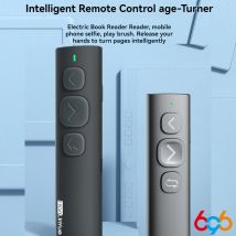 696 BT Page Turner For Ebook Reader Smartphone Support Android/iOS Lazy Artifact Bluetooth Remote Control For Swipe Short Videos