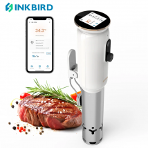 INKBIRD WiFi Macchina Sous Vide ISV-101W 1000W Sous Vide Fornello 3D Circolazione dell'acqua Riscaldamento con app Meno preimpostato per cucinare