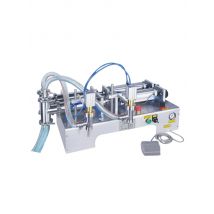 Pneumatic Liquid Filler Shampoo Gel Water Wine Milk Juice Vinegar Coffee Oil Drink Detergent Filling Machine