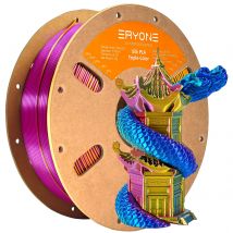 ERYONE 1 kg dreifarbiges Seiden-PLA-Premium-Filament, 3D-Druck, großer Verkauf, mehrfarbig erhältlich, 1 kg Seiden-PLA-Dreifach-Farbfilament