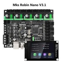Placa base de control Makerbase MKS Robin Nano V3 de 32 bits, módulo WIFI con pantalla táctil TFT TMC2209 TS35, pieza de impresora 3D