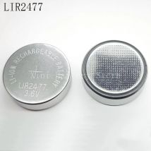 1 teile/los LIR2477 3,6 V Knopfzelle Akku LIR2477 Lithium-Ionen Batterie Kann CR2477 Ersetzen