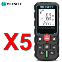 Mileseey Laser-Entfernungsmesser Elektronisches Roulette Laser-Digitalmaßband Entfernungsmesser Trena Metro Laser-Entfernungsmesser Messband