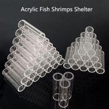 Acryl Aquarium Dekoration Fisch Garnelen Shelter Haus Keramik Skorpion Haus Kanister Simulation Stein Aquarium Dekor