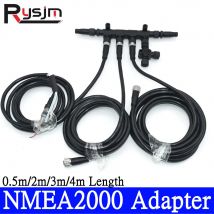 HD 0.5M - 4M 3m 2m 1m Długość Gniazdo kablowe NMEA 2000 Konwerter Terminator męski i żeński Adaptery NMEA2000 Do 5 kabli DC9-32V