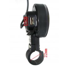 Dual drive 36/48/60V 450/500W BLDC Electric scooter controller E-bike 2 pcs brushless speed driver and 1Pcs LCD Display one set