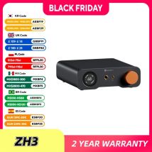 Wzmacniacz słuchawkowy Fosi Audio ZH3 HIFI AKM4493SEQ Desktop DAC, w pełni symetryczny przedwzmacniacz z pilotem i wejściem triggerowym 12V