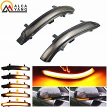 2 sztuki dla Skoda Octavia 2009-2013 SUPERB 2008-2014 dynamiczny kierunkowskaz LED migacz lustro