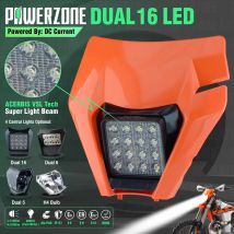 POWERZONE Moto Faro A LED Per Il 2014-23 KTM Faro EXC XCF SX F SMR Enduro Dirt Bike Motocross Supermoto