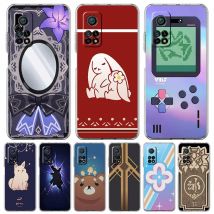 Honkai Star Rail Game custodia per telefono stesso stile per Xiaomi Mi 14 13 13T 12T 10 12 Lite 11 11X 11T Pro Poco X6 X5 X3 NFC F6 5G Cover