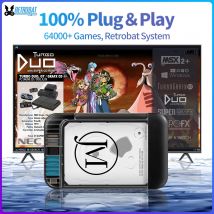 RETROBAT Console HDD da gioco portatili 500G 70+emulatori 64000+giochi retrò per PS3/PS2/DC/N64/PSP/MAME/SS per laptop e PC Windows