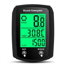 DOMEN Bicycle LCD Computer Luminous Cycling Touch Screen Wired Speed Odometer  Waterproof With Backlight bike Accessories