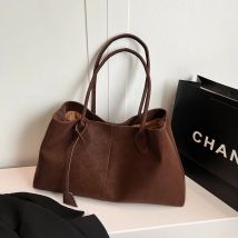 Faux-Wildleder, einfarbig, hochwertige, modische, vielseitige Handtasche 2025, Damenprodukt, heißer Verkauf, große Kapazität, Umhängetasche