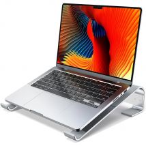Supporto di raffreddamento per laptop in alluminio per scrivania MacBook Pro Air Dell HP Lenovo Supporto per staffa per computer portatile Accessori di supporto