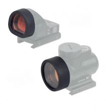 Copriobiettivo in gomma per mirino tattico a punto rosso, protezione per torcia SureFire M300 M600 X300 X400