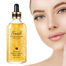 Gesichtspflege 24K Gold Serum Schneckenkollagen Gesichtsessenz Feuchtigkeitsspendende Anti-Aging-Hyaluronsäure-Essenz Erhellen Sie das Hautpflegeprodukt