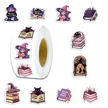 500PCS Magische Buch Aufkleber Exquisite Hand Konto Materialien Telefon Fällen Laptop Koffer Wasser Tassen Wasserdichte Aufkleber