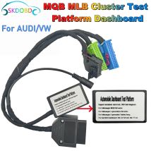Auto mqb mlb Cluster Test plattform Armaturen brett für vw 4 5 Generation für Audi a6 a8 a4 q5 q7 mlb Auto Power on Instrumenten kabel Kit