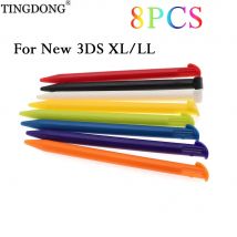 8PCS Stylus Game Touch Pen für Nintendo NEW 3DS XL LL Schwarz Rot Blau Weiß