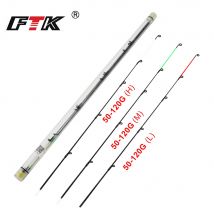 FTK Fiberglas-Spitze M/L/H 50-120g Feeder-Karpfenrute Spitze Angelzubehör Angelausrüstung