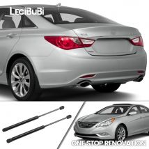 For Hyundai Sonata 2015 2016 2017 2pcs Front Bonnet Hood Strut Lift Support Bars Gas Spring Dampers Engine Cover Rod Accessories