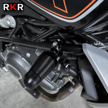 Motorrad Klemme Fallende Schutz Pad CNC Rahmen Sliders Crash Protector für CFMOTO 450SR 450NK KOVE 321R Benelli Leoncino 800