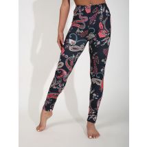 Jesień Zima 1 SZT. Damskie Czarne Legginsy z Szczotkowanej Czapki z Kwiatem Nerkowca, Obcisłe, Sexy, Codzienne, Sportowe, Eleganckie, do Fitnessu i Jogi