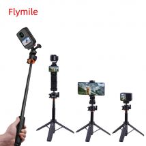 Selfie Stick Stativ für DJI Osmo 360/Action 4 5 Pro/Pocket 3/GoPro/Insta360 Ace Pro 2/X5 X4, Action Kamera Vlog Zubehör