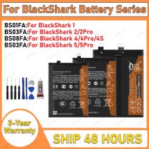 BS01FA BS03FA BS08FA BS10FA Batteria Per Xiaomi Black Shark 1 2 2 pro Black Shark 4 pro 4S 5 Pro Capacità Originale Batteria Del Telefono