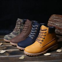 Herbst Winter Frauen Stiefel Ankle Boot für Frauen Unisex Klassische Spitze-Up Runde Kappe Weibliche Outdoor Schuhe Plus Größe zapatos De Mujer