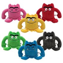 6 colori The Color Monster Peluche Animale Bambole di pezza morbide per bambini 1 pz/pacco