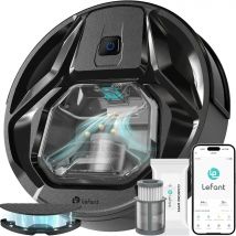Lefant M320 cordless Robot Vacuum Cleaner and mop, 6000Pa ,210 Mins Runtime,Self-Charging,Ideal for Hard Floor, Pet Hair,Carpet
