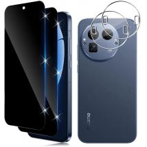 Privacy Vetro Temperato per Realme GT8 Pro Anti Spy Pellicola Della Protezione Dello Schermo Morbido Obiettivo Della Fotocamera per Realme GT8Pro RMX5210 2025
